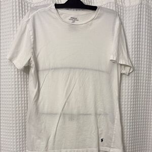 Polo by Ralph Lauren Men's White Short Sleeve Tee Size LG